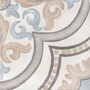 Плитка Керамогранит 20x20 Cifre Ceramica Adobe Decor Daiza Ivory гладкая матовая разноцветный