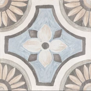 Плитка Керамогранит 20x20 Cifre Ceramica Adobe Decor Monza Ivory гладкая матовая разноцветный