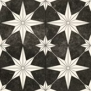 Плитка для пола керамогранит NAVARTI (Испания) 45x45 STAR Antic Black Pre матовая