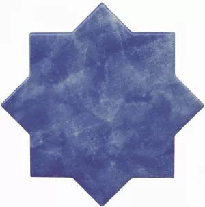 Керамогранит Cevica Becolors Star Electric Blue матовая 13x13