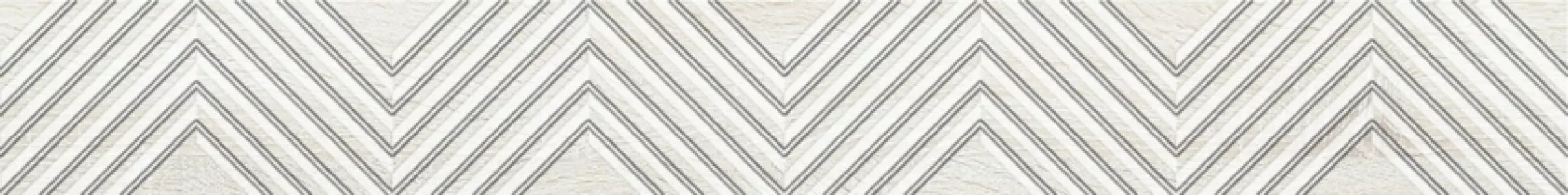 Плитка Lb-Ceramics 40x5 Мореска бордюр белый 1504-0171 матовая