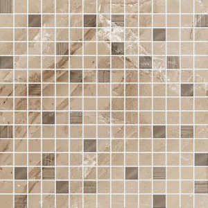 Плитка Eurotile мозаика 30x30 Eclipse 774 Beige глянцевая